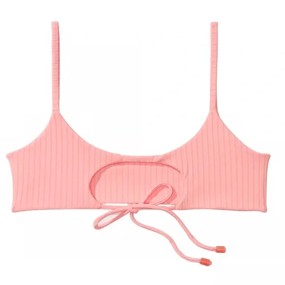 INDAH Jana Keyhole Top + Vida Thong Bikini Set